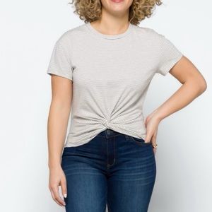 Knot Front Top